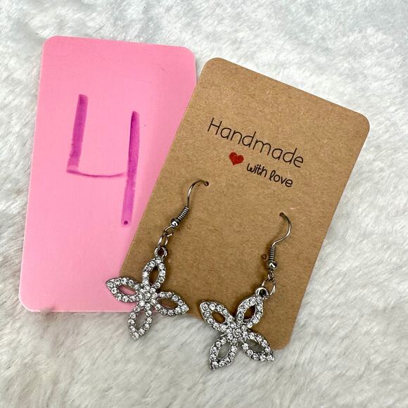 Hand crafted fashion earrings with charms choose ONE. ALL NEW. Great gift. - Picture 4 of 4